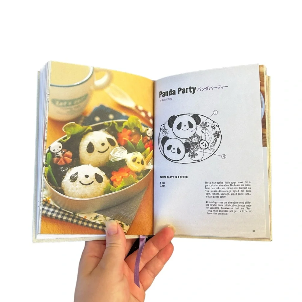 Face Food Recipes Cute Japanese Character Bento Box Book by Christopher Salyers